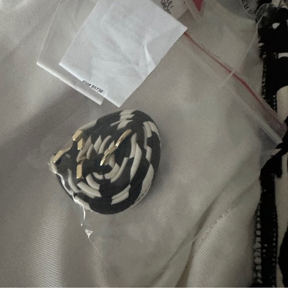 NWT Kate Spade One Shoulder One Piece Zebra Print Swimsuit - Size Small - Picture 7 of 11